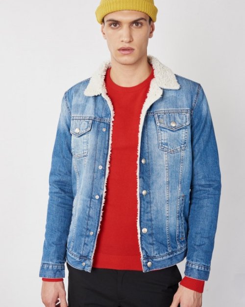 Campera vintage cordero