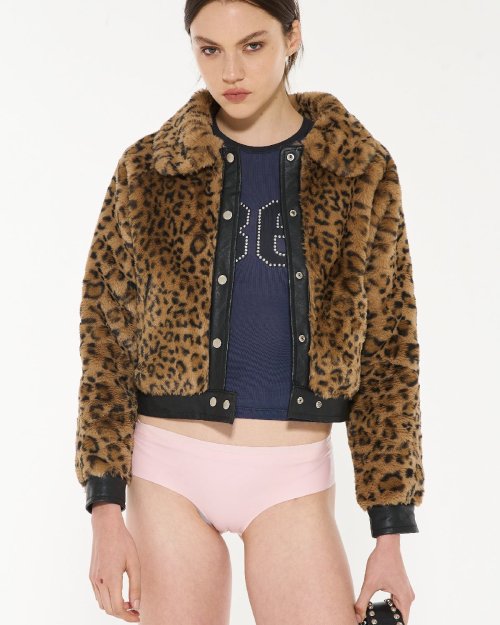 Campera Lily Fur LEOPARDO