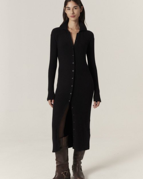 Vestido portobello NEGRO