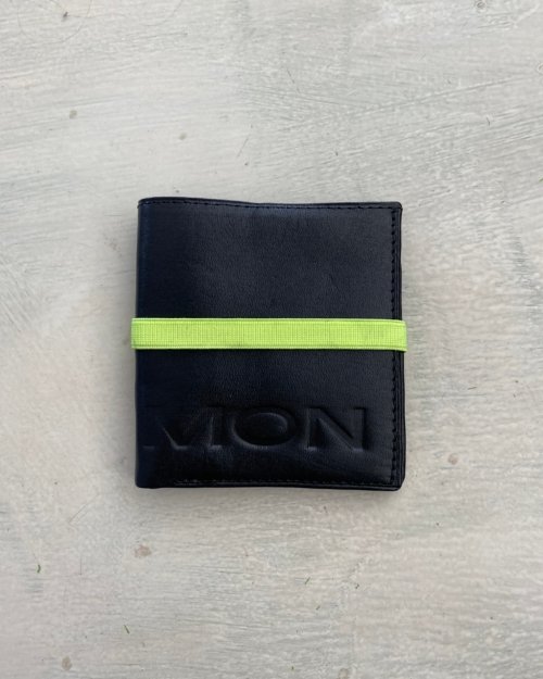 Billetera elastico logo NEGRO