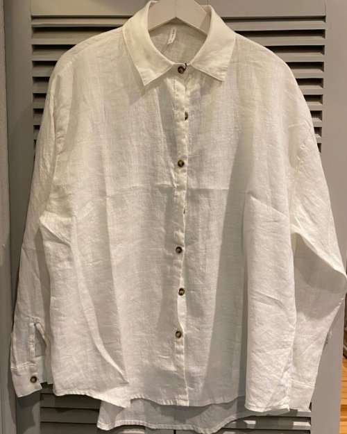 Camisa de lino NATURAL