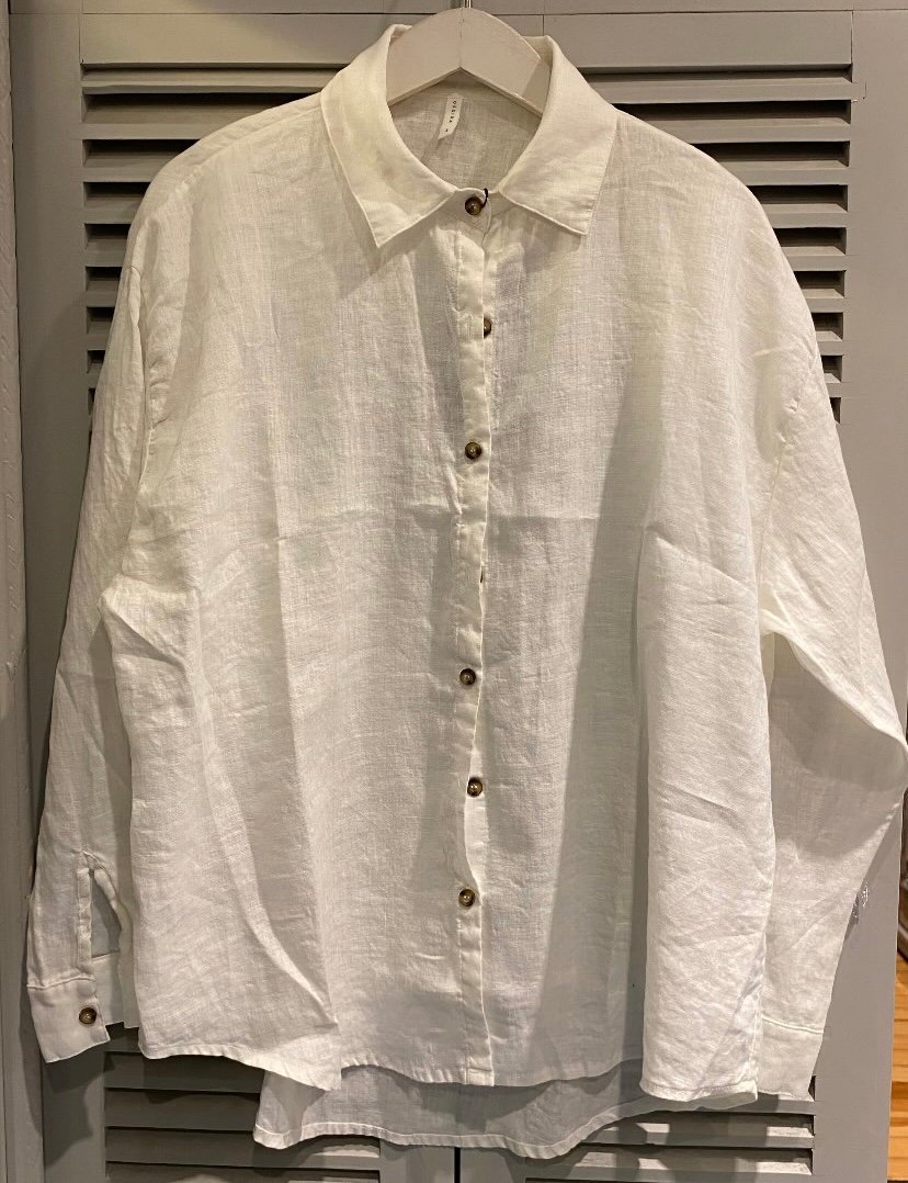 Camisa de lino NATURAL