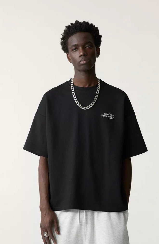 Remera New York Performance NEGRO