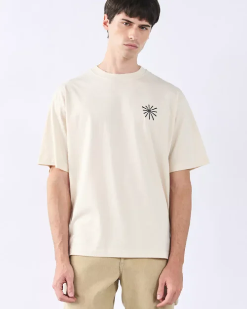 Remera Sol Naciente Off White