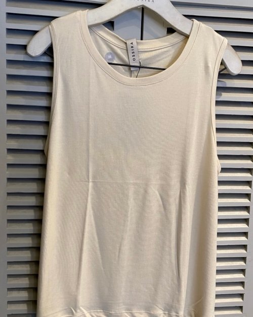 Musculosa de jersey afrodita BEIGE