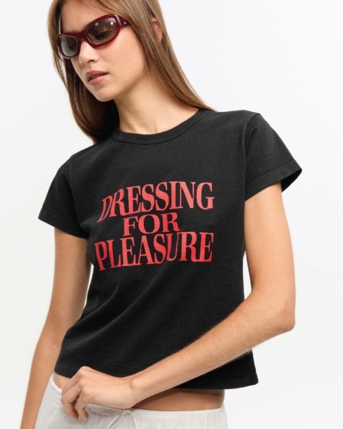 REMERA DRESSING NEGRO