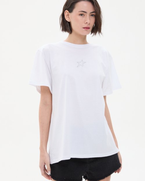 REMERON BORDADO LUREX Y LENTEJUELAS BLANCO