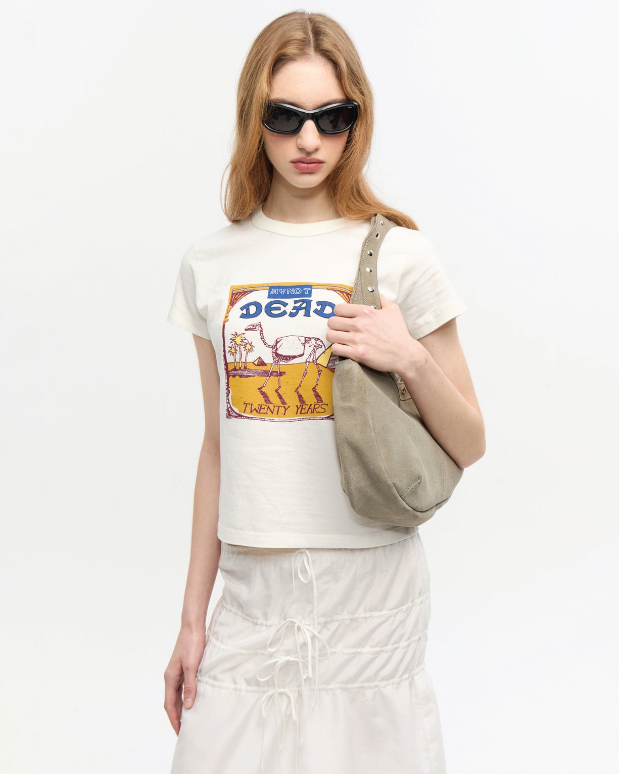 Remera Baby Camel OFF WHITE