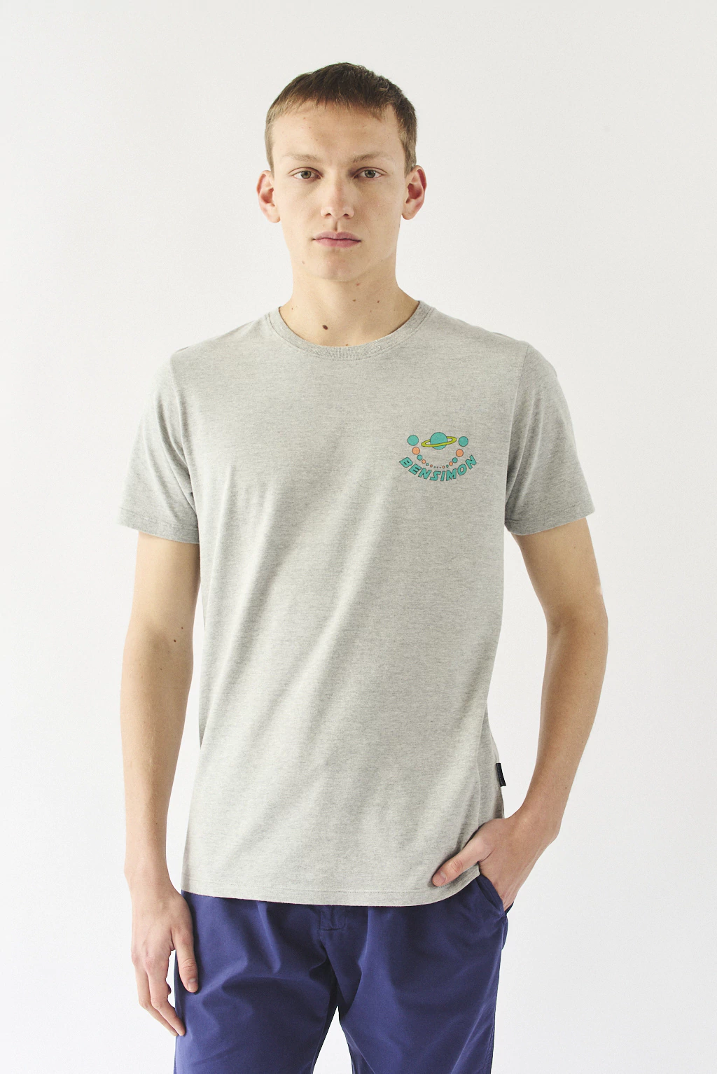 Remera Stranger GRIS MELANGE