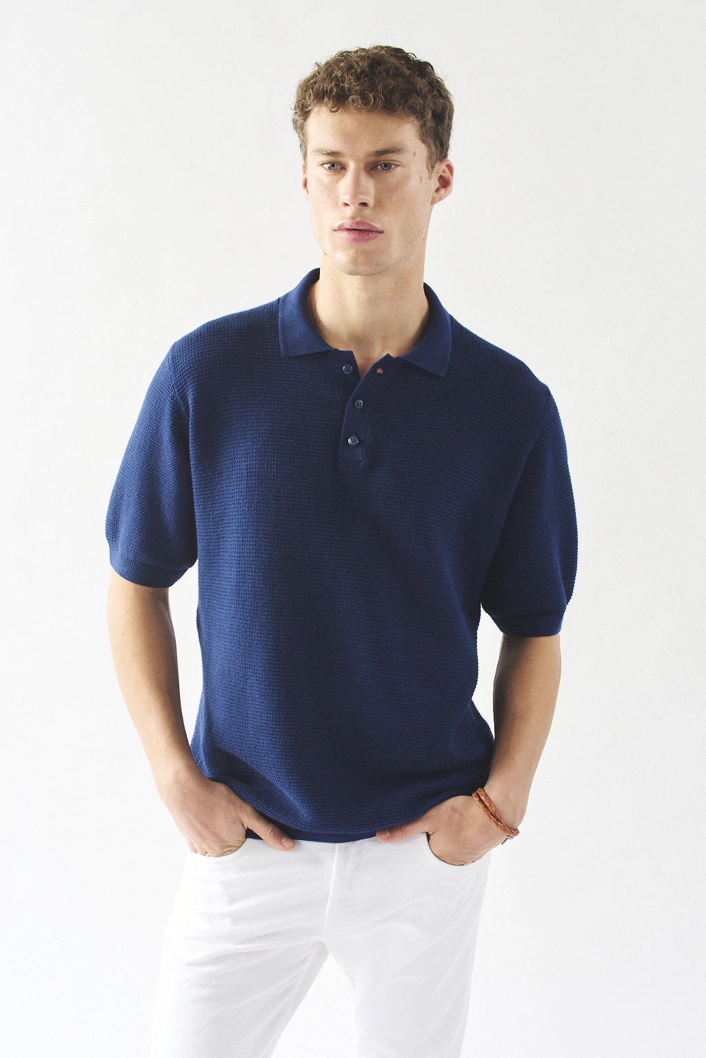 Sweater chomba capri AZUL MARINO