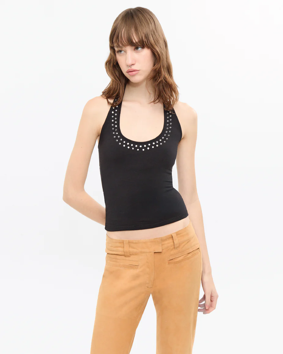 Top studs Molly NEGRO