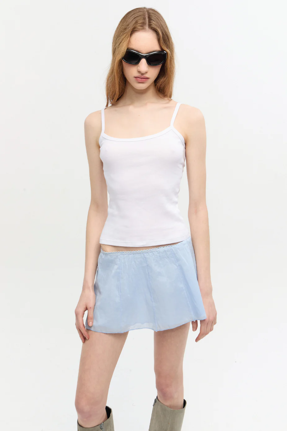 Musculosa tiritas rib BLANCO - Imagen 2