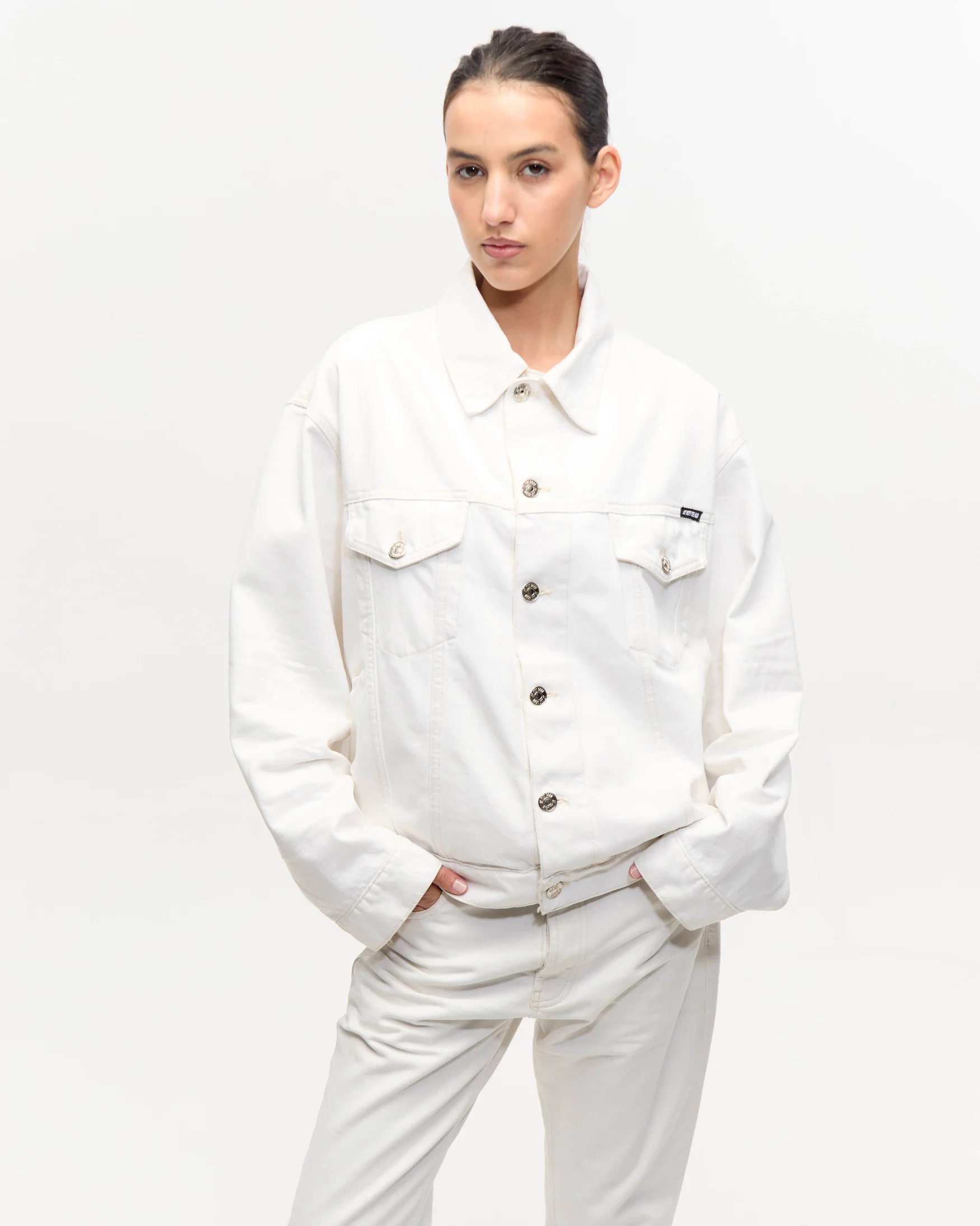 Campera denim OFF WHITE - Imagen 4
