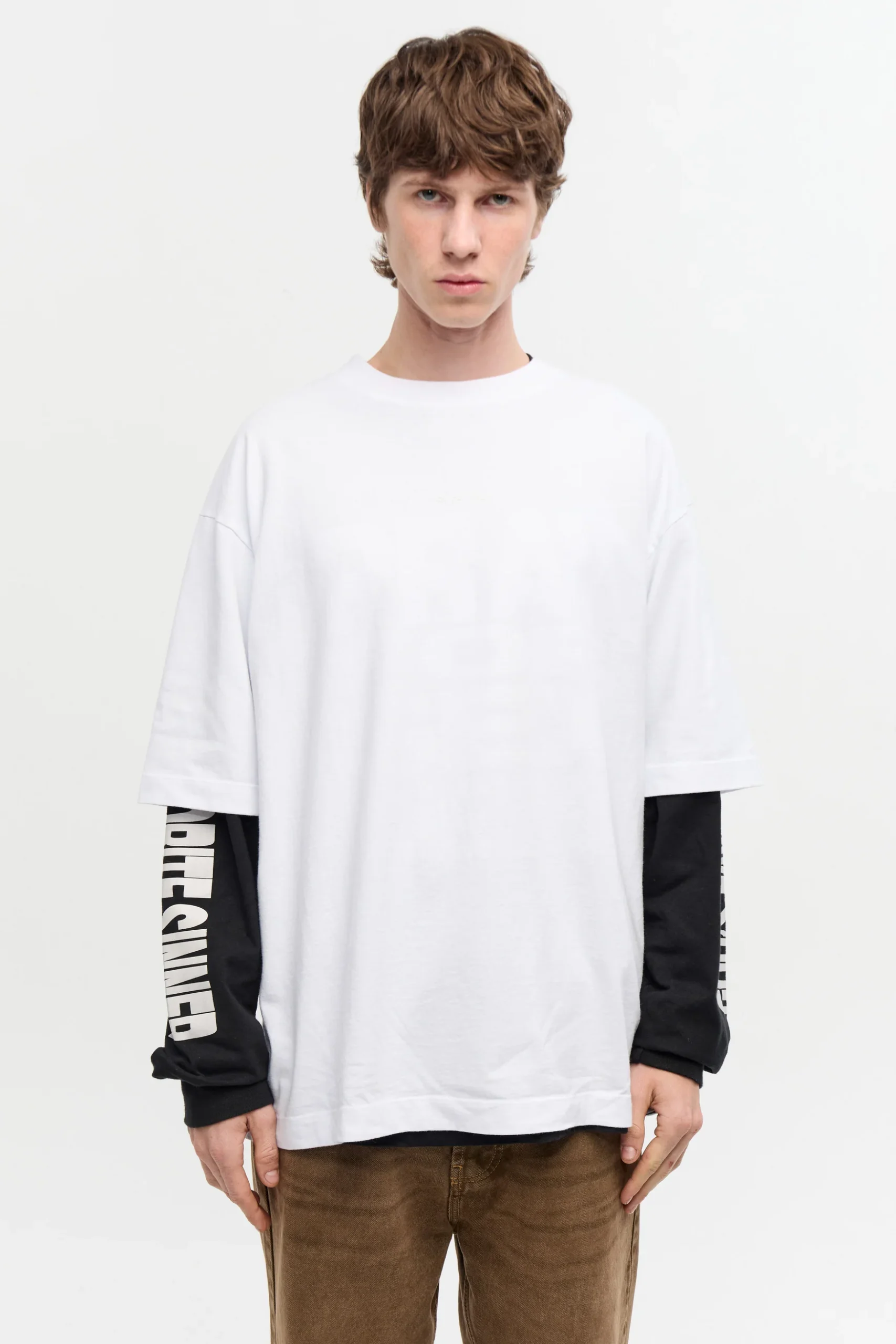 Remera over pesada BLANCO - Imagen 2