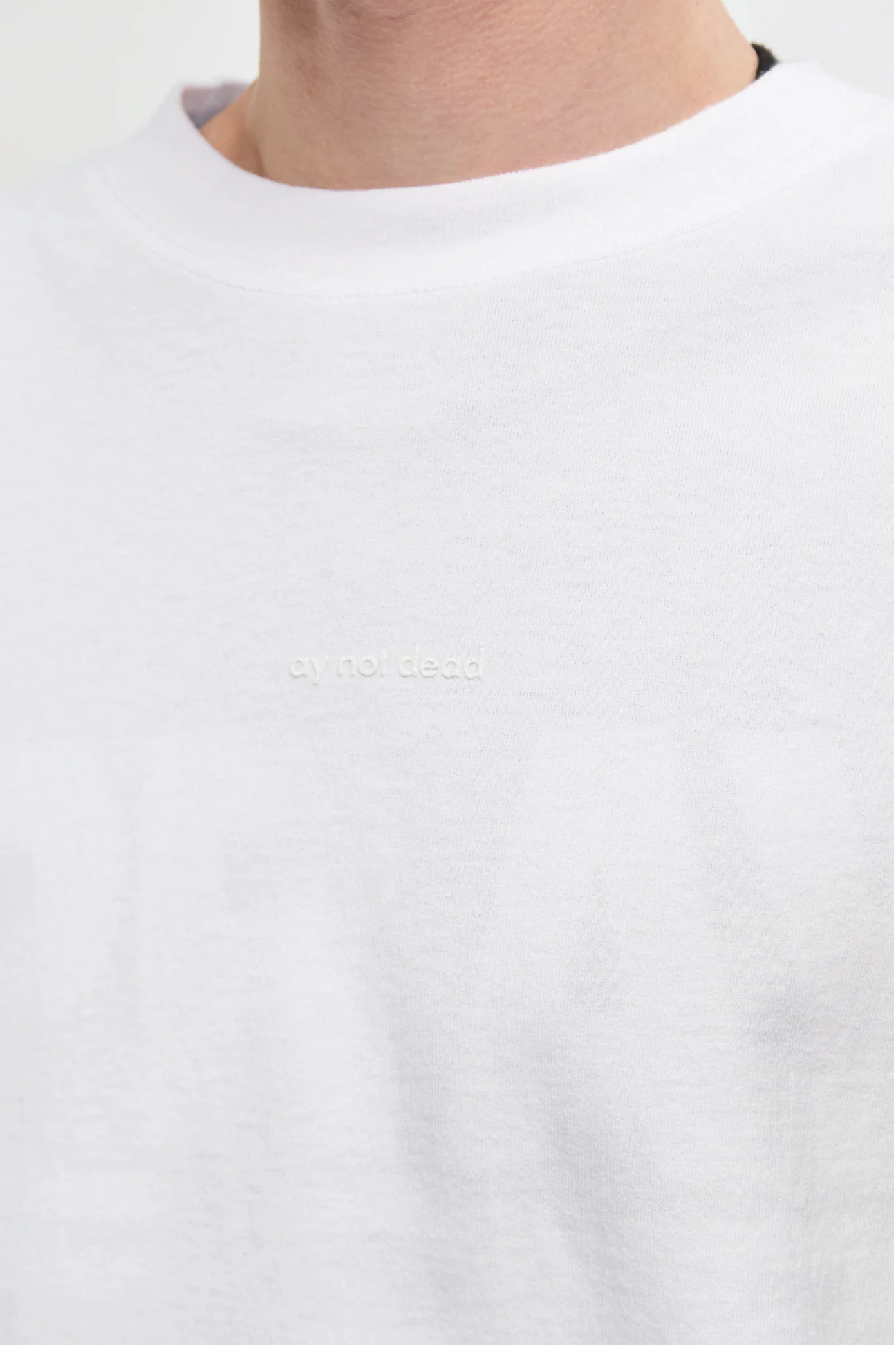 Remera over pesada BLANCO - Imagen 3