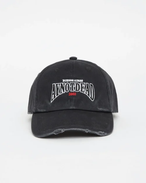 Gorra college process WORN BLACK