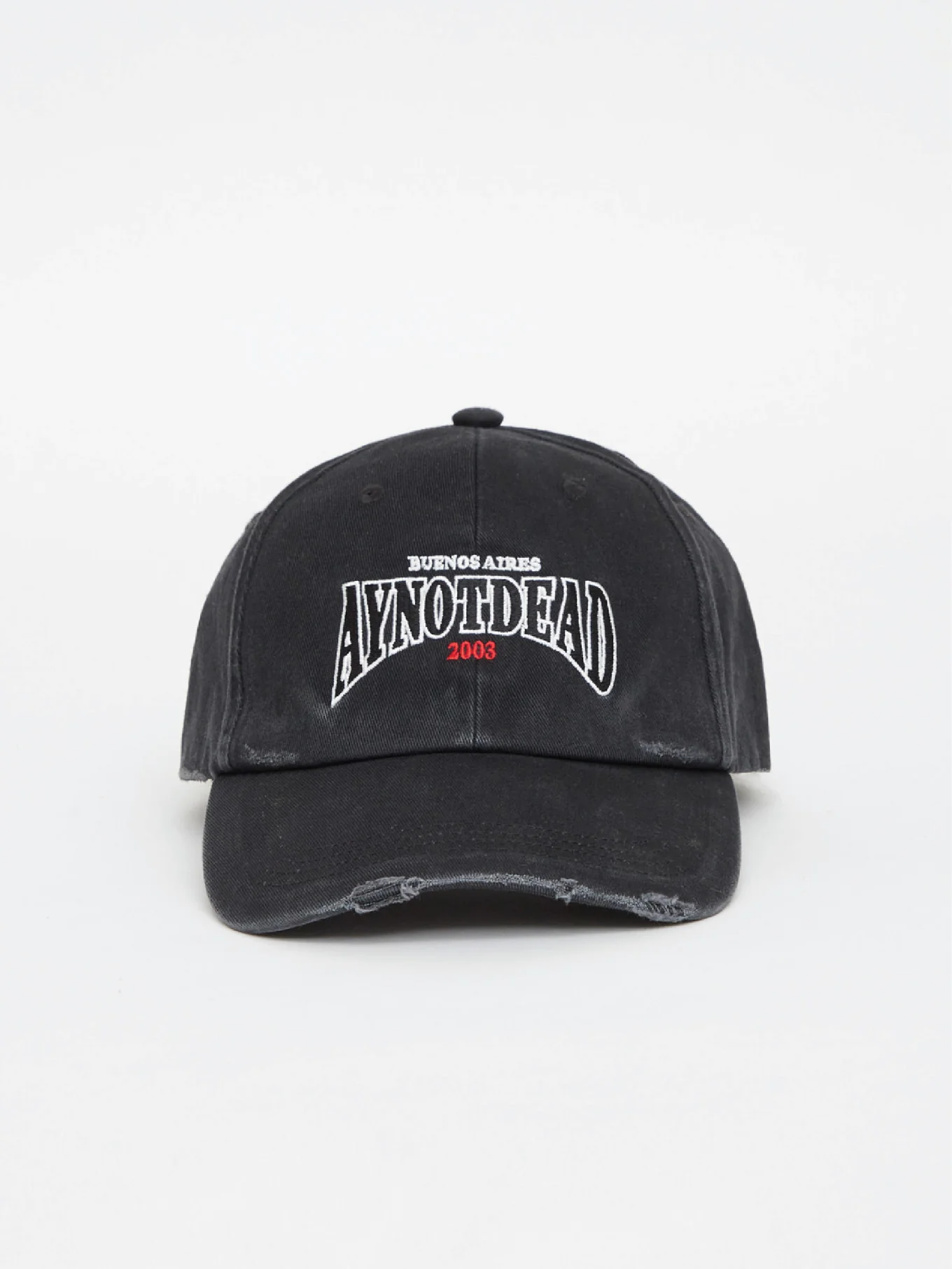 Gorra college process WORN BLACK