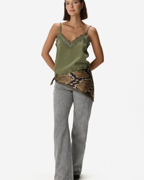 Pañuelo reptil MARRÓN