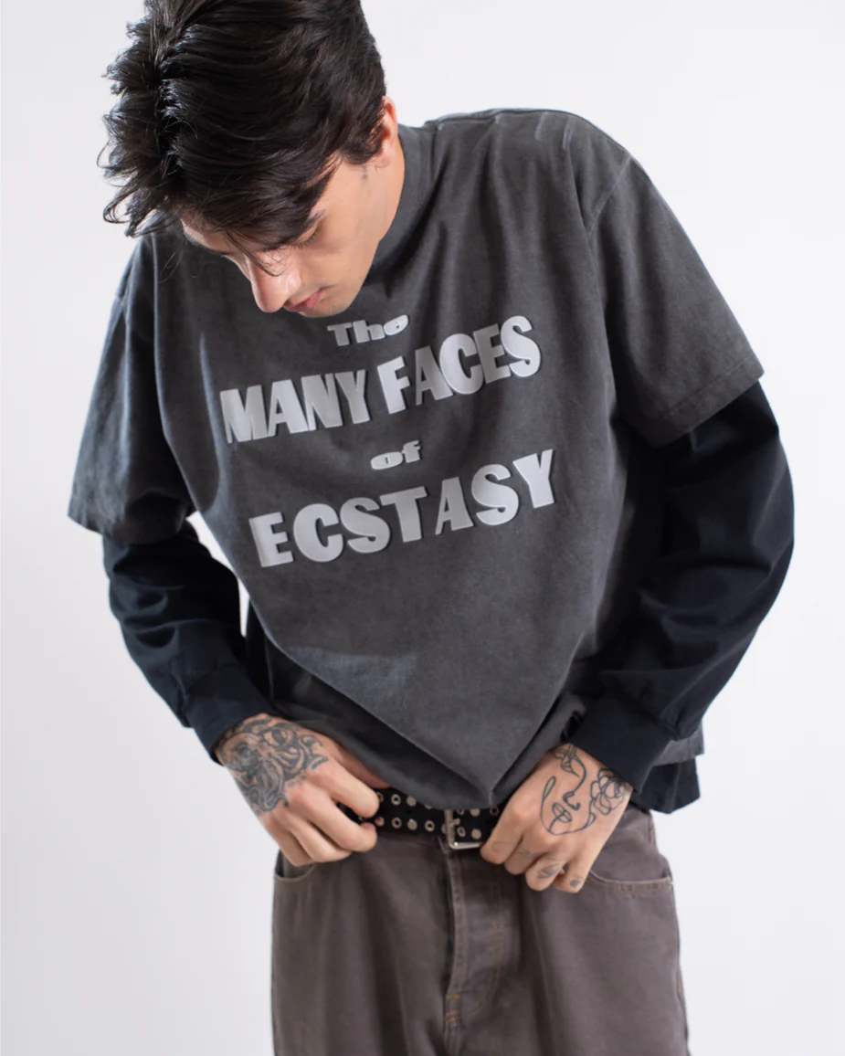 Remera Ecstasy GRIS - Imagen 2
