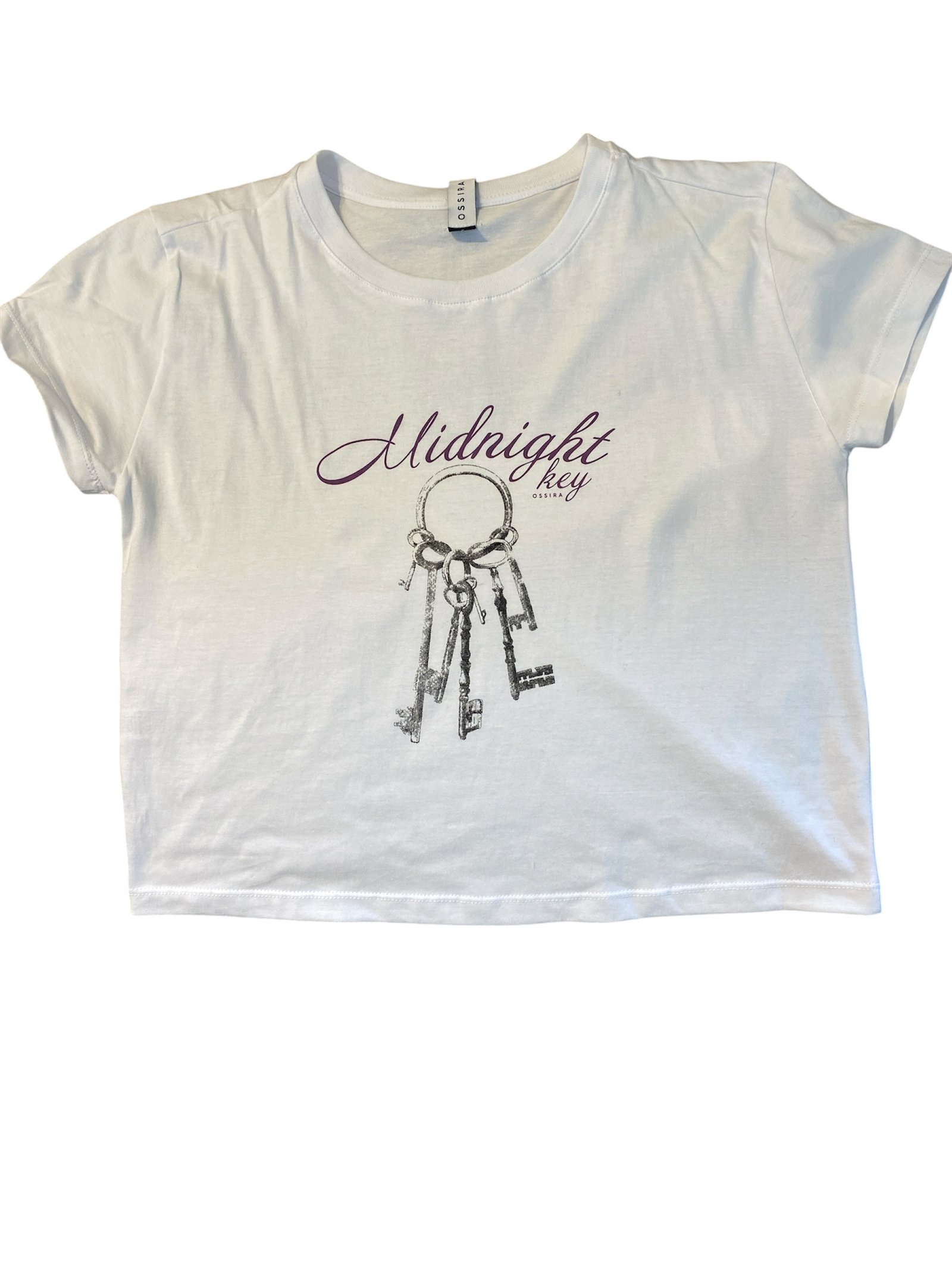 Remera estampada midnight key BLANCO - Imagen 2