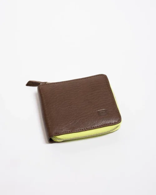 Billetera zipper CHOCOLATE