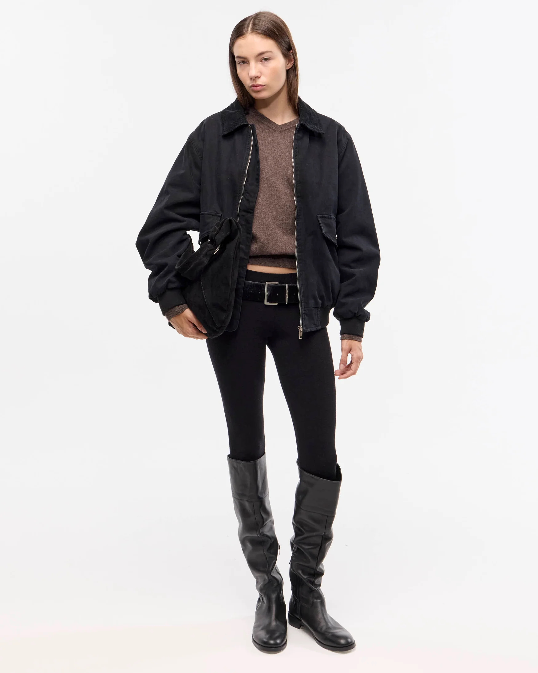 Calza wool NEGRO