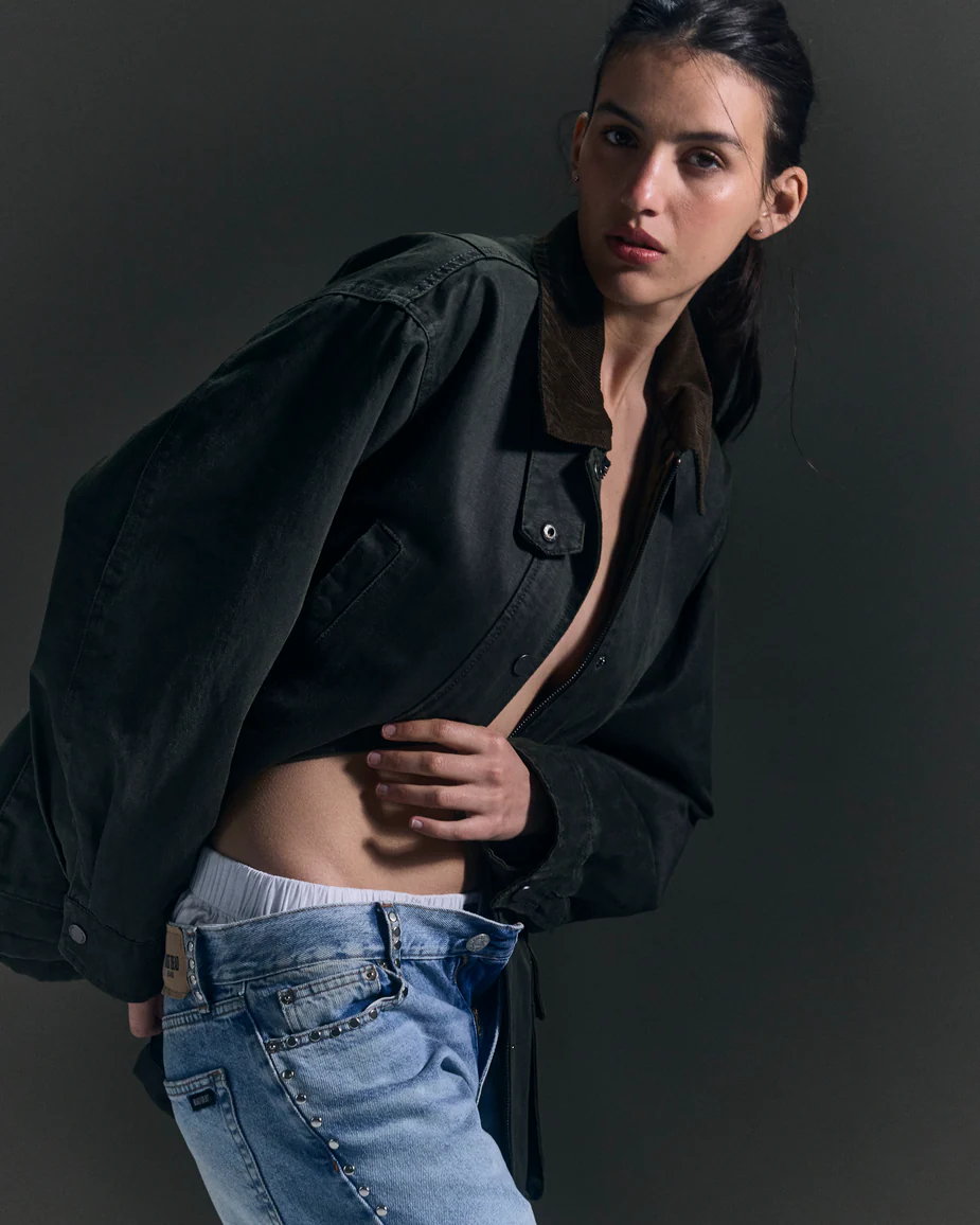 Campera Barn Canvas ARMY