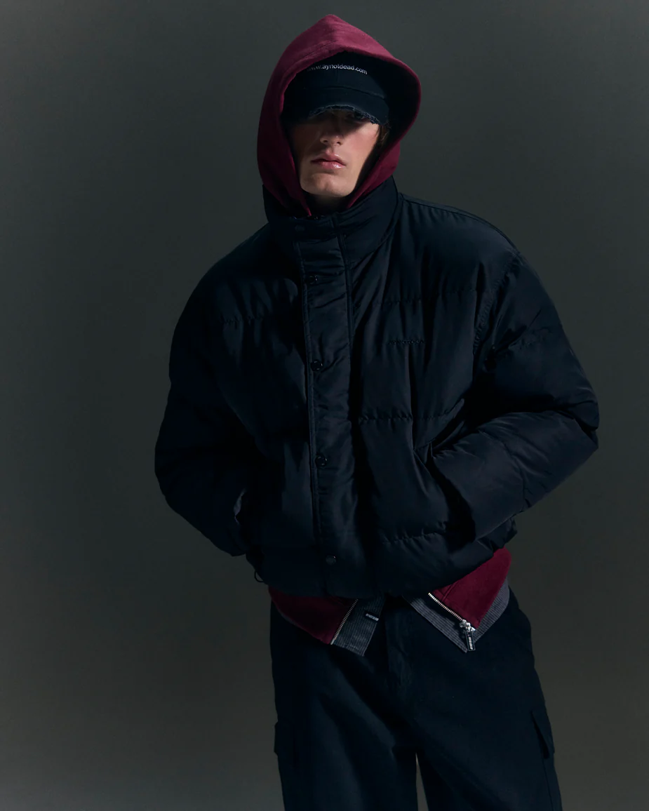 Campera reversible NEGRO