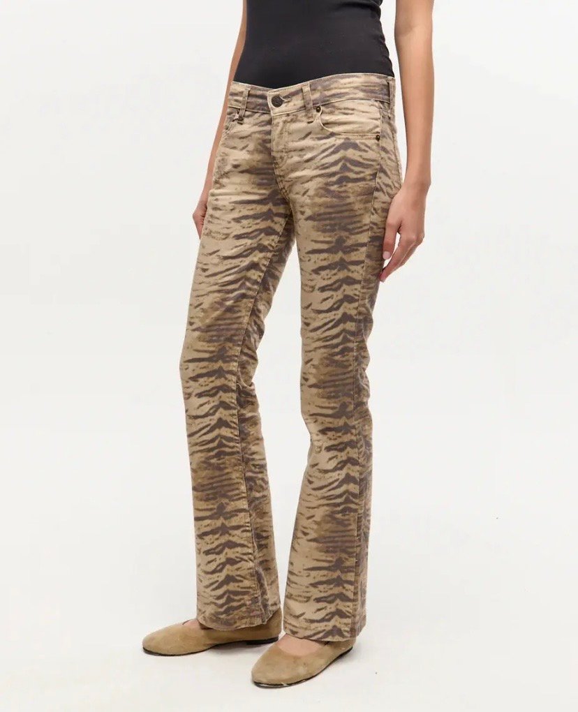 Pantalón bootcut cebra - Imagen 5