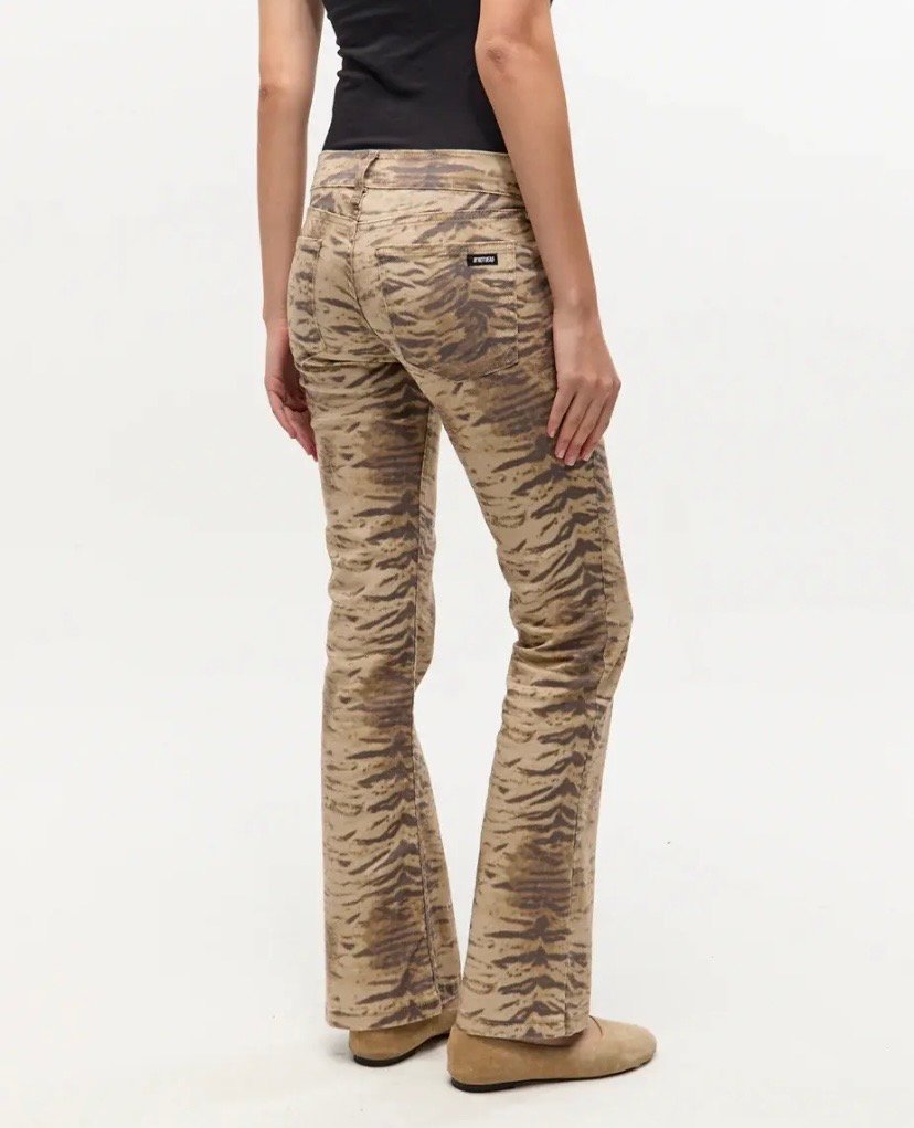 Pantalón bootcut cebra - Imagen 3