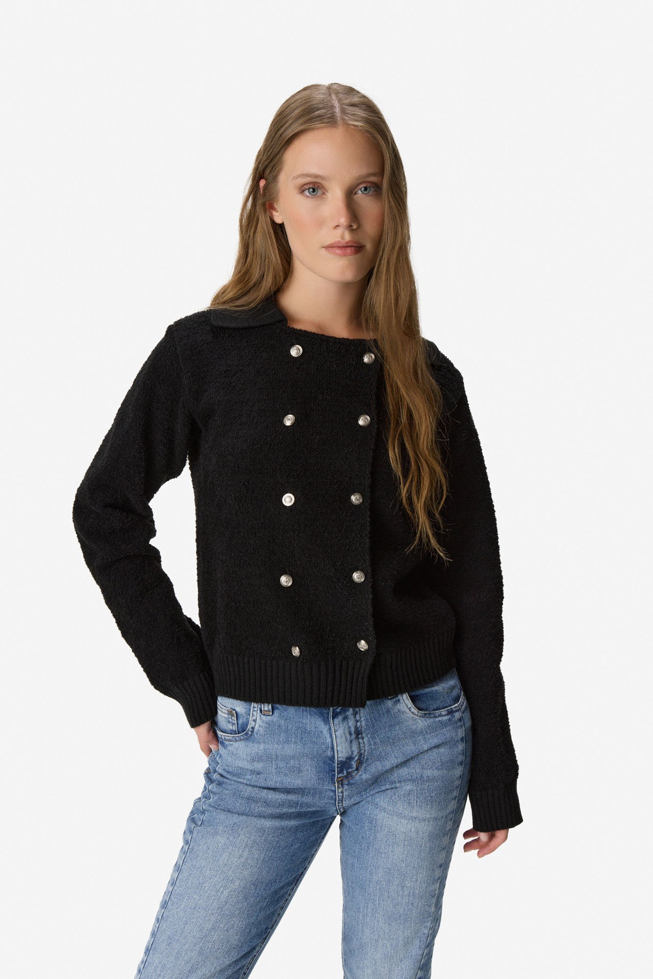 Saquito polo NEGRO