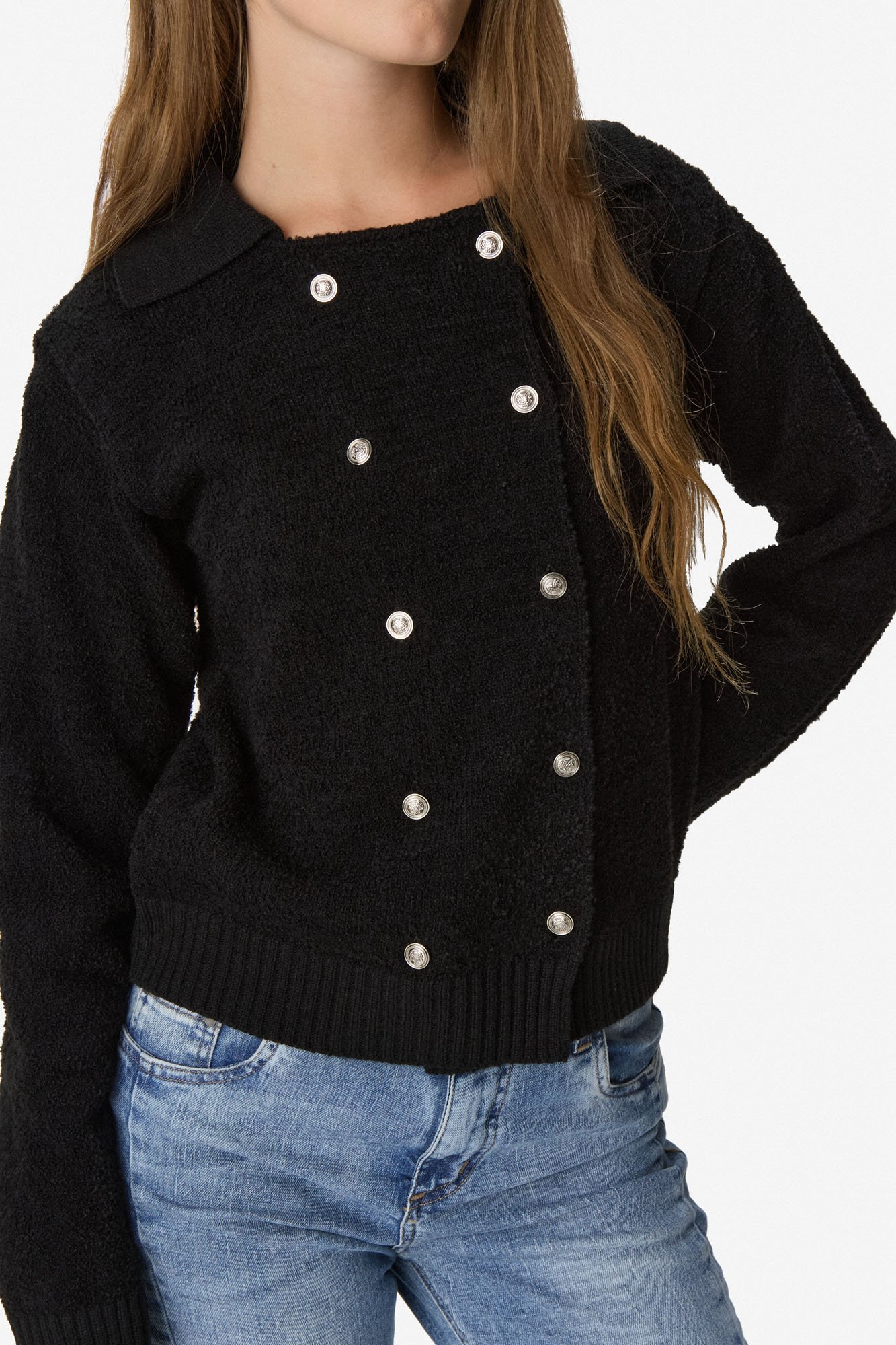 Saquito polo NEGRO - Imagen 2