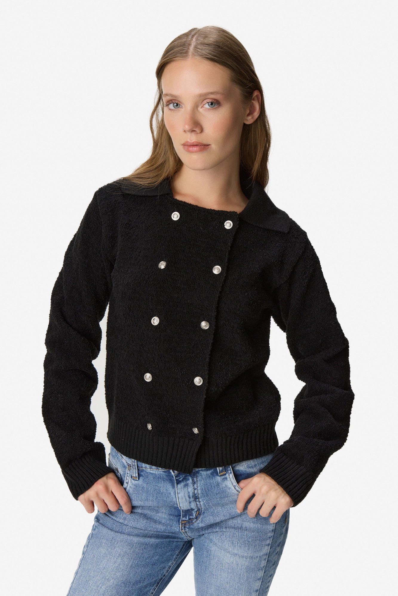 Saquito polo NEGRO - Imagen 4