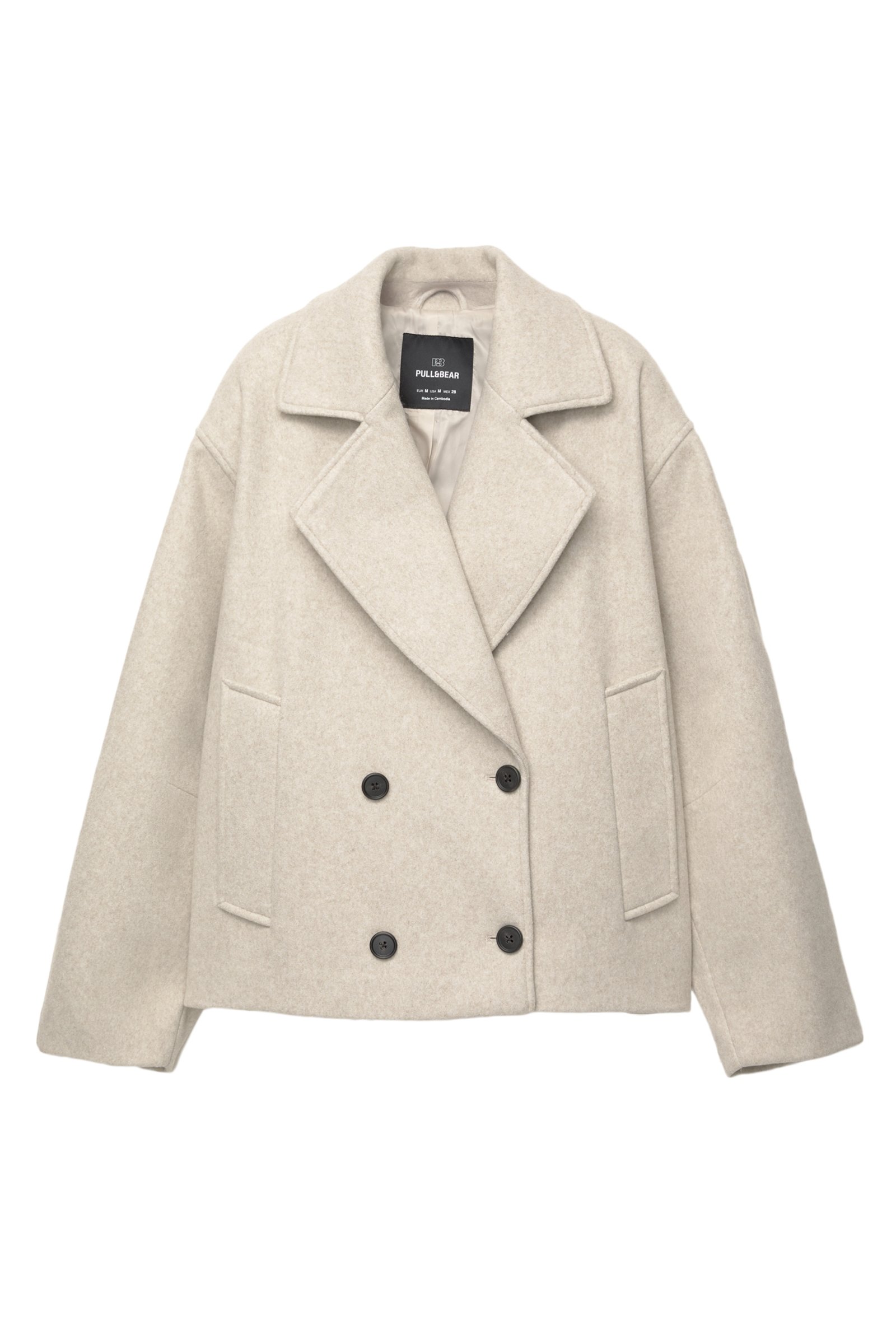 Blazer de paño BEIGE