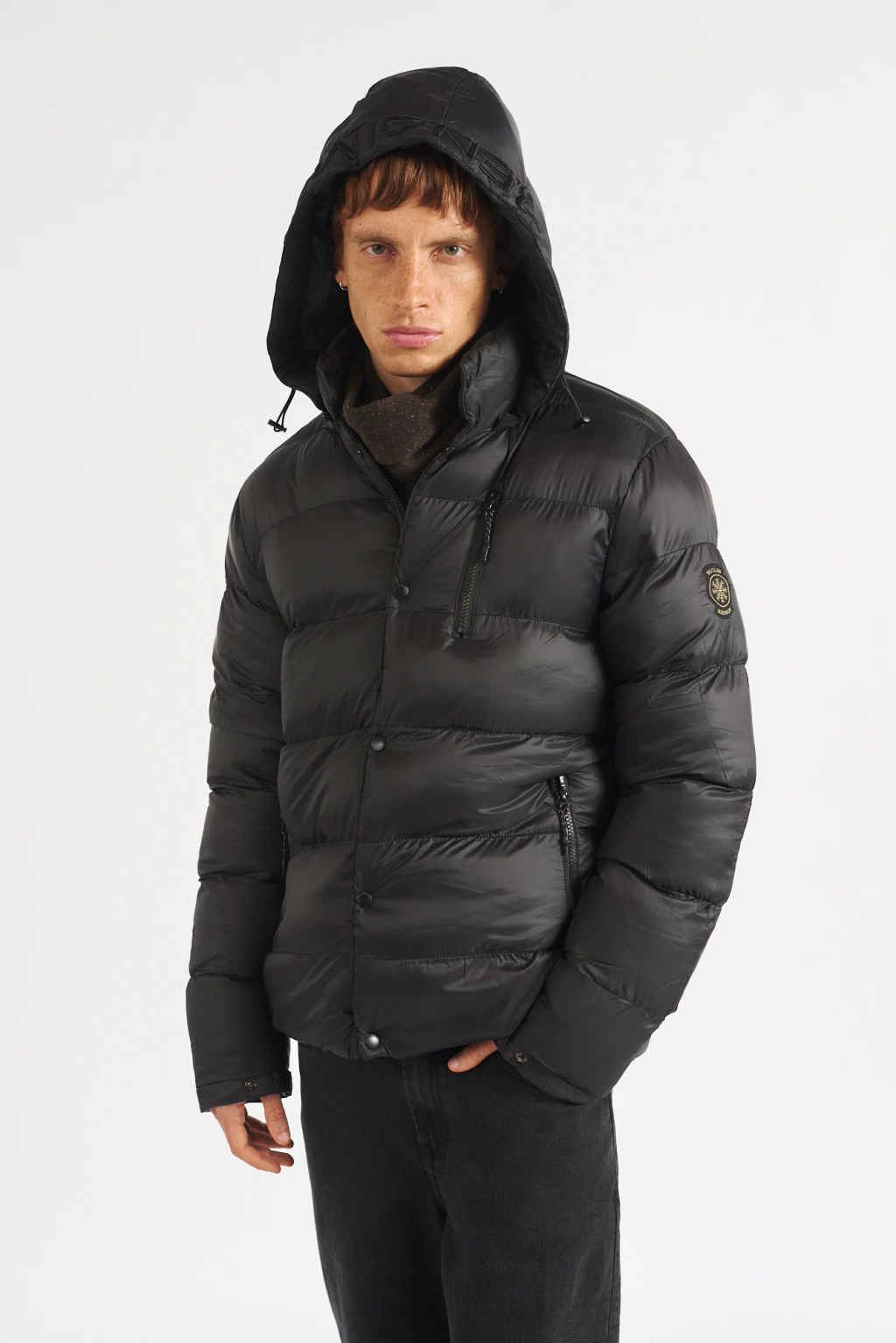 Campera harlem NEGRO