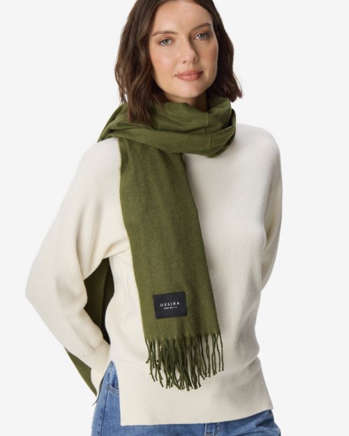Pashmina lisa VERDE