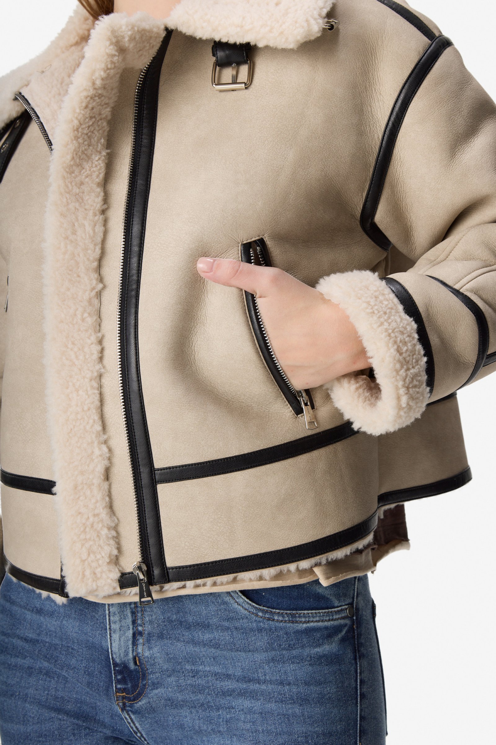 Gamulan gamuzado BEIGE - Imagen 2