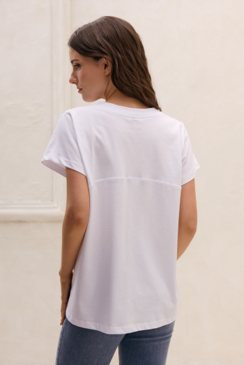 Remera romance in daylight blanca - Imagen 4