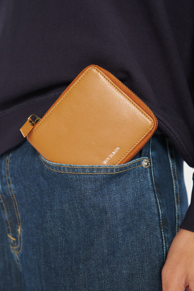Billetera nwe zipper suela