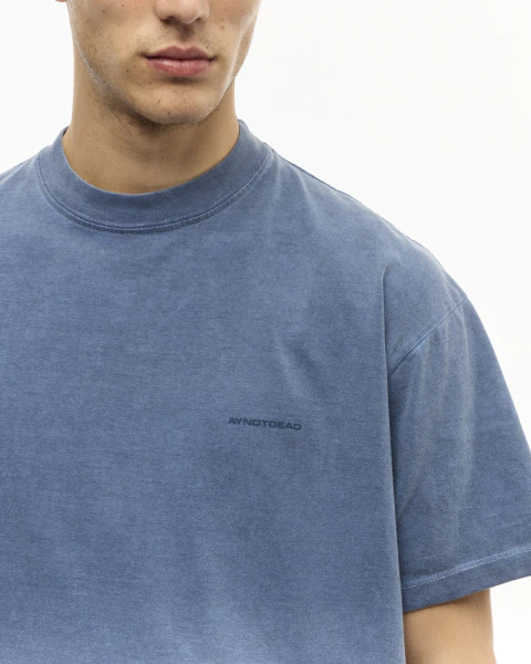 Remera boxy fade azul - Imagen 3
