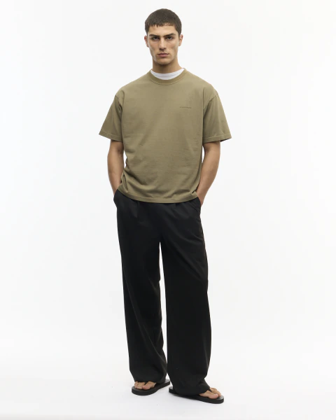 Remera boxy fade verde