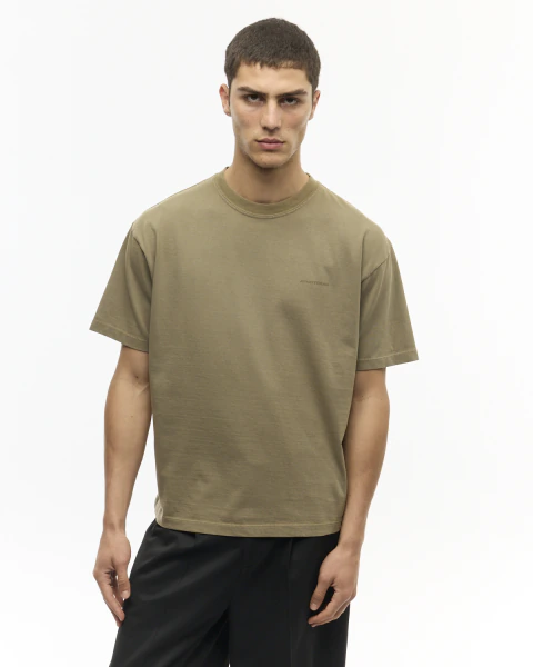 Remera boxy fade verde - Imagen 4