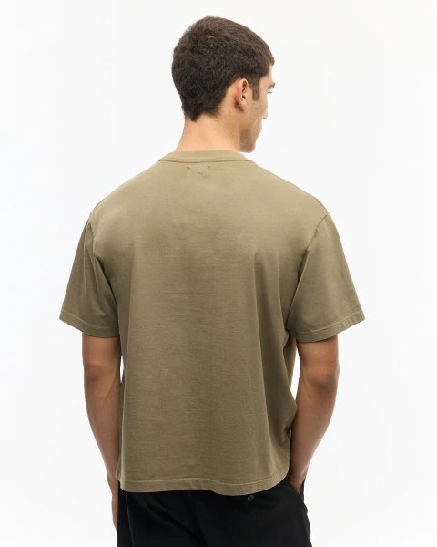 Remera boxy fade verde - Imagen 3