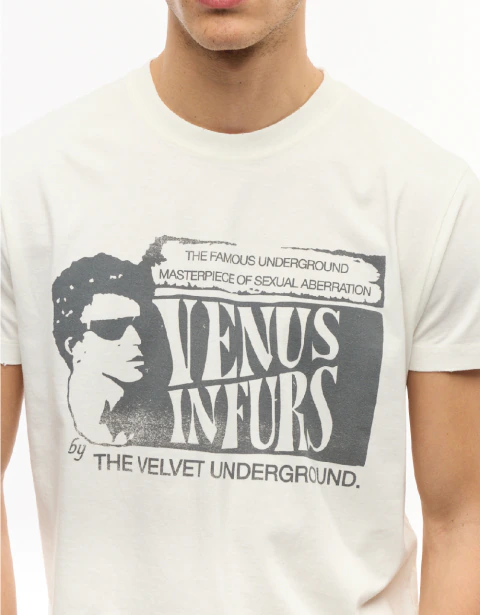 Remera venus infurs off white