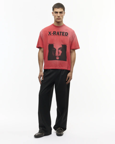 Remera X-RATED roja - Imagen 3