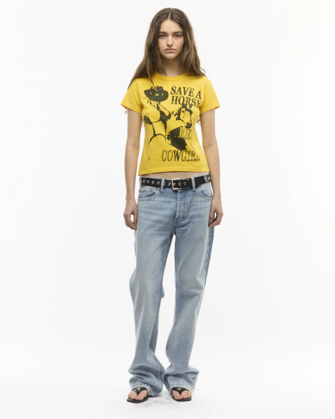 Remera cowgirl amarilla - Imagen 3