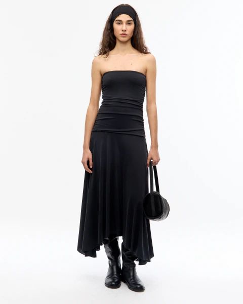 Vestido Strapples Agnes negro