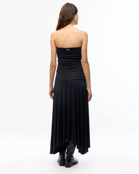 Vestido Strapples Agnes negro - Imagen 4