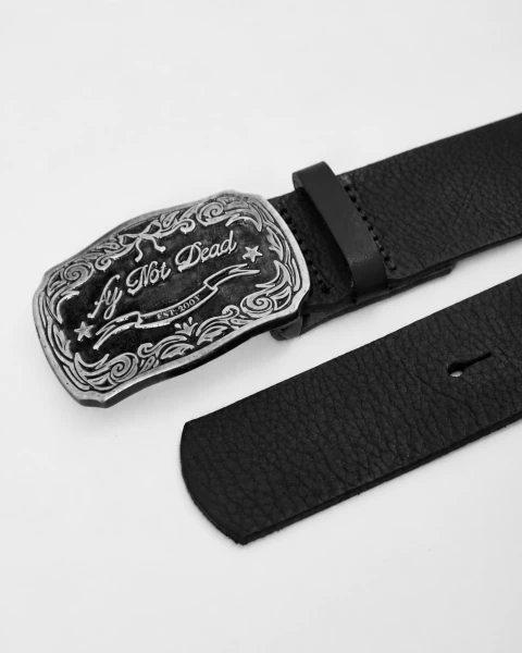 Cinturon Western negro