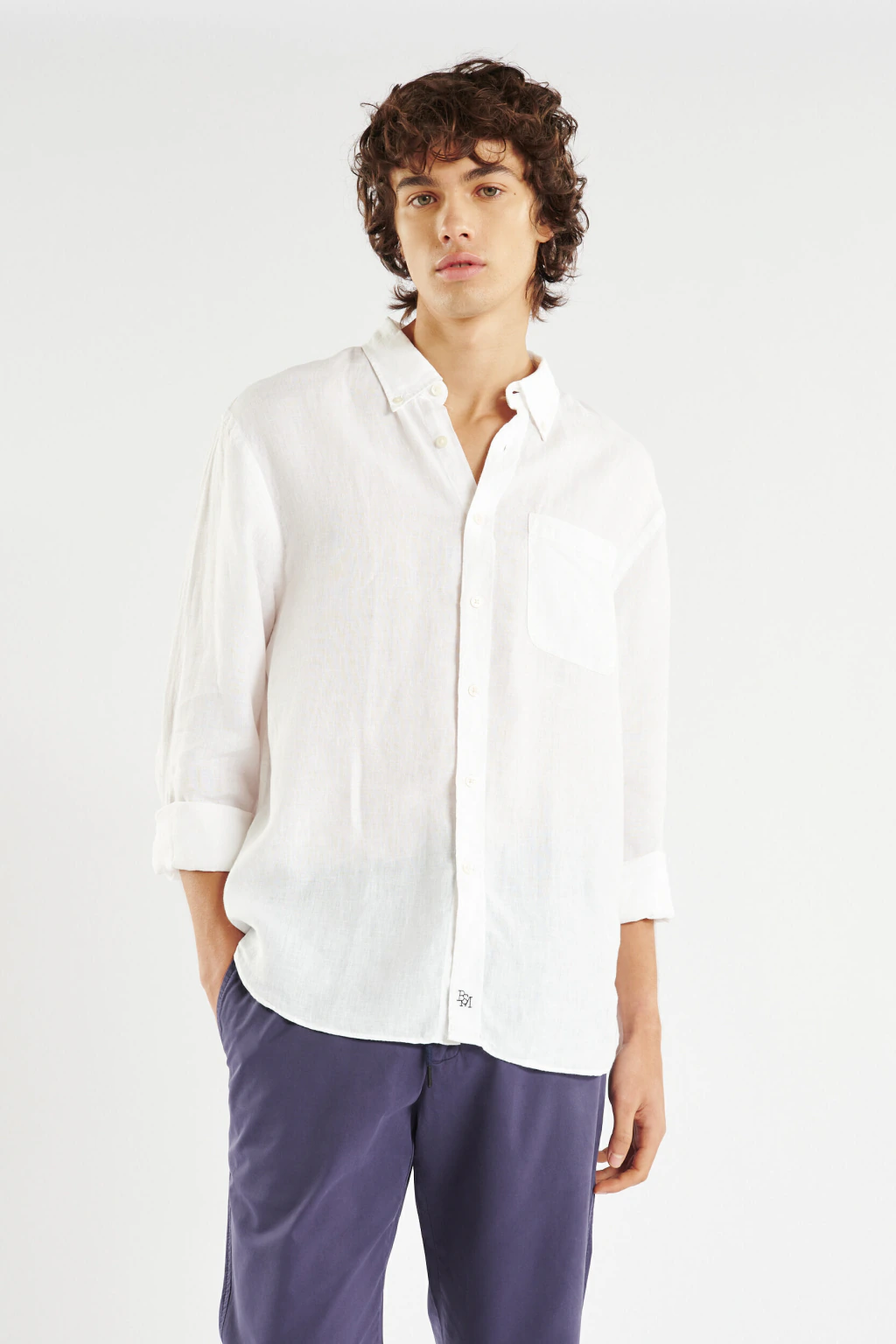 Camisa lino santorini